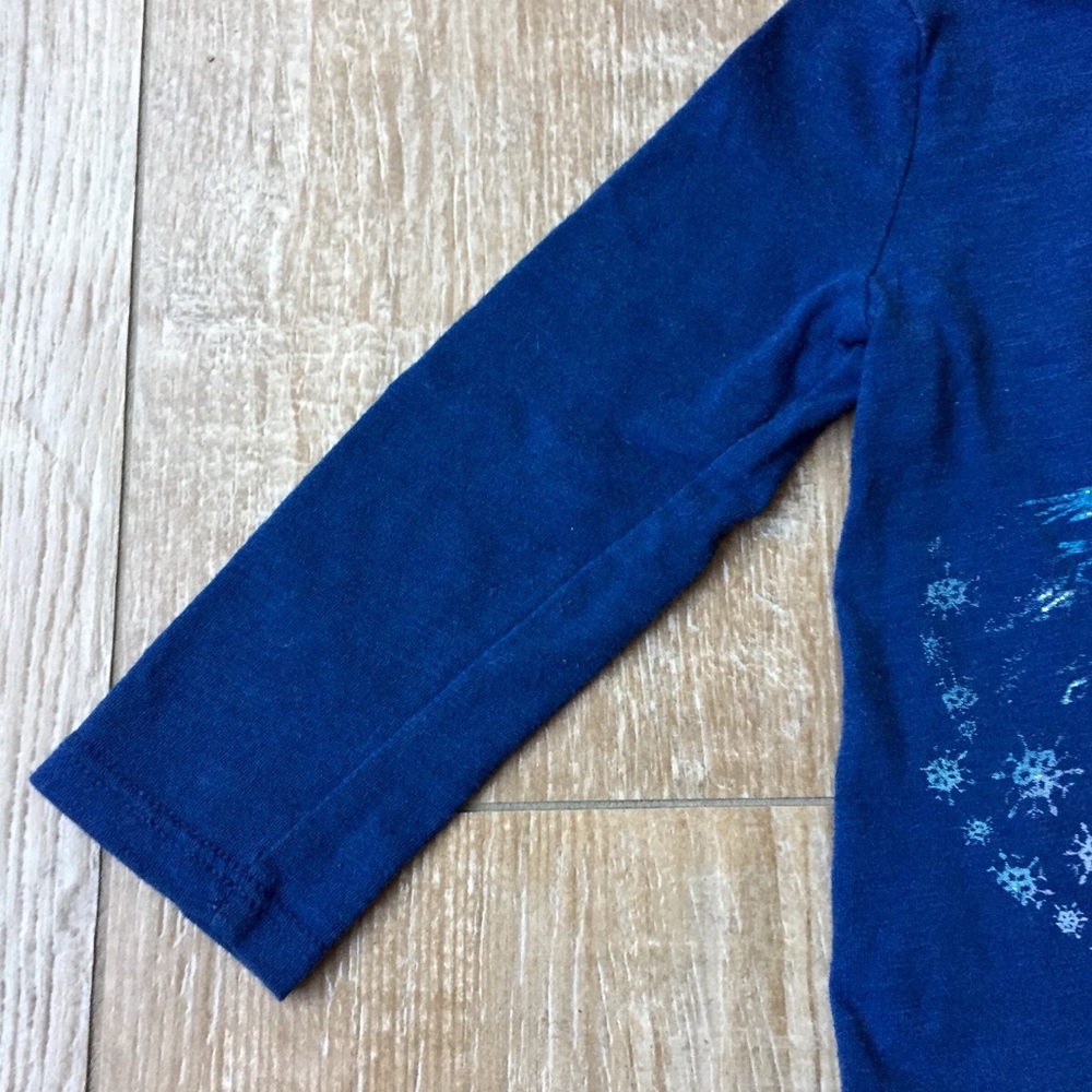 *SOLD*  Frozen 2T❄️ Elsa Magical Blue Sequence Tee - Picture 4 of 8